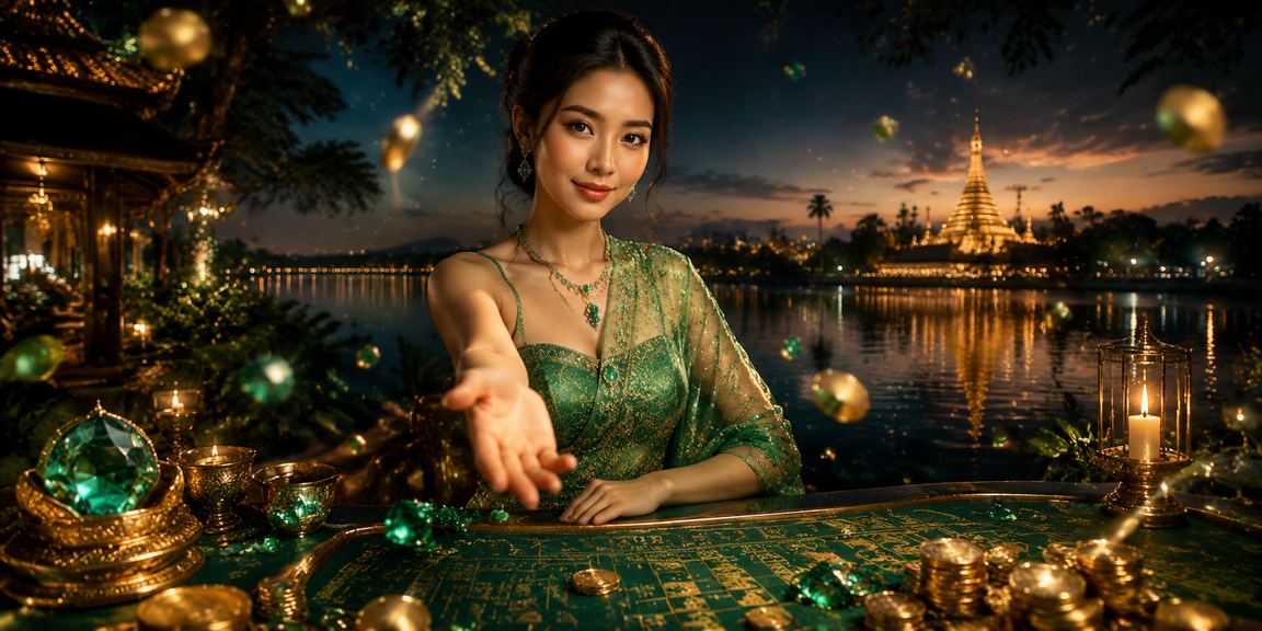 ရန်ကုန်အင်းလျားကန်နားတွင် တိုက်ရိုက်ကာစီနို ဘာကာရာဂိမ်းကစားနေသောသူများ